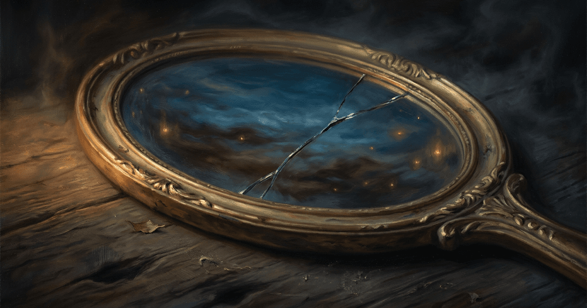 El espejo que muestra algo ligeramente distinto — la coherencia como reflejo